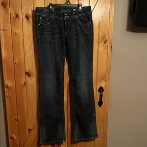 Miss Me Women's Dark Blue Boot Cut Jeans